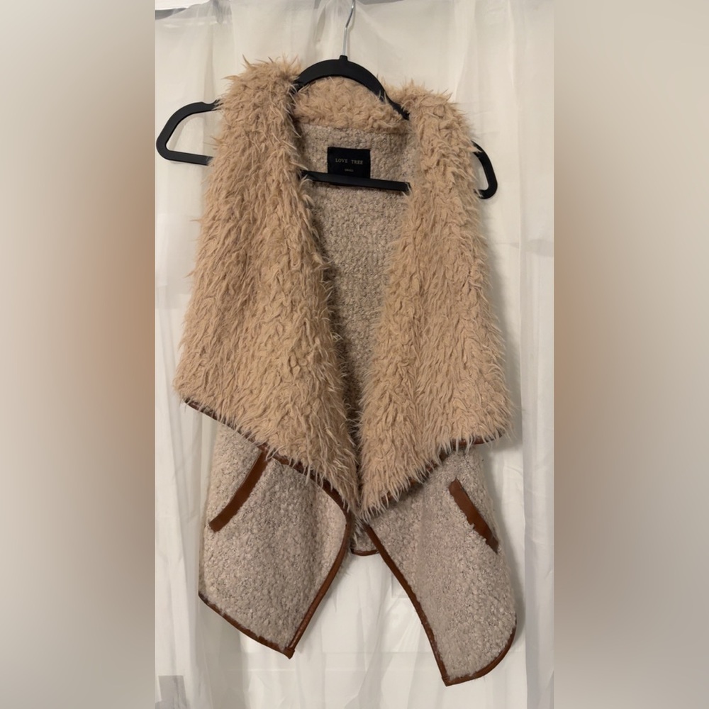 LoveTree Faux Fur Vest